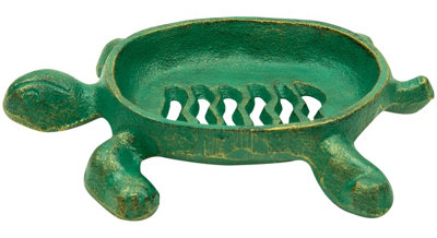 Woodside Tortoise Shaped Drainable Soap Holder - 4
