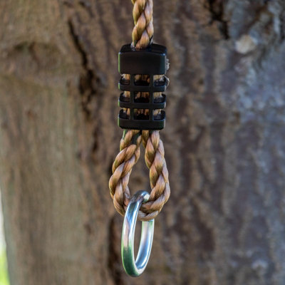 Woodside Tree Swing Conversion/Extension Rope (2 PACK) - 10mm x 2M - 3