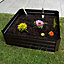 Woodside Tunstall Metal Flower Bed Planter