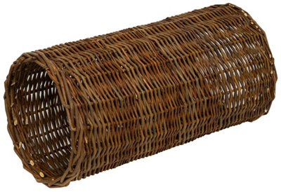 Woodside Wicker Rabbit Tunnel 20x20x38cm