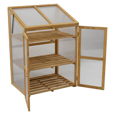 Woodside Wooden Greenhouse/Growhouse - 4