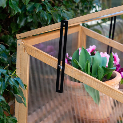 Woodside Wooden Greenhouse/Growhouse - 7