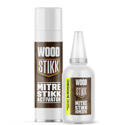 Woodstikk Mitre Stikk Adhesive Kit - 250ml kit