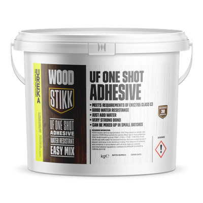 Woodstikk UF One Shot Powder High Strength Woodworking Glue - 3kg