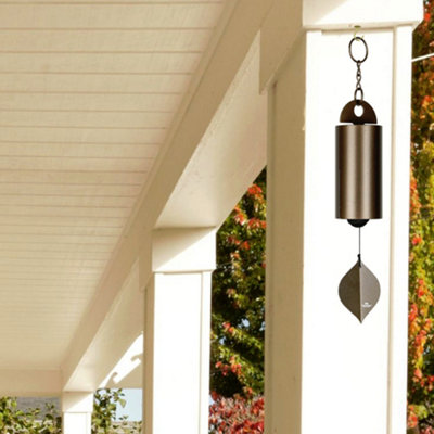 Woodstock Chimes Wind Chime Heroic Windbell - Medium Antique Copper