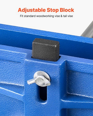 Woodworking Vise, 7 Inch Jaw Width, Quick Release Wood Bench Vise, 8 ...