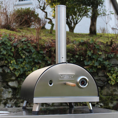 Woody Oven - 12" Wood Fired Pizza Oven Kit - Pellet - 4
