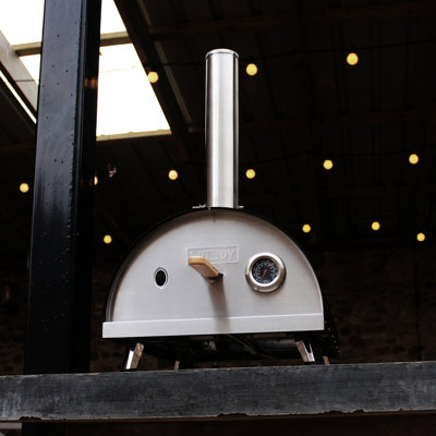 Woody Oven - 12" Wood Fired Pizza Oven Kit - Pellet - 7