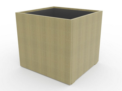 WoodyBlom2 wooden planter, 1200x1200x1000