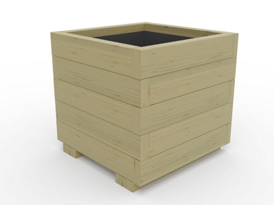 WoodyBloom1 Wooden Planter, 500x500x445