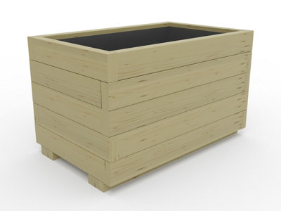 WoodyBloom1 Wooden Planter, 800x500x445