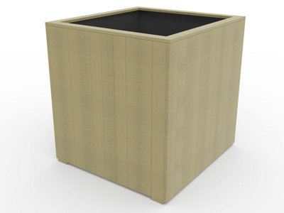 WoodyBloom3 wooden planter, 1000x1000x1000