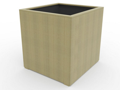 WoodyBloom3 wooden planter, 1200x1200x1000