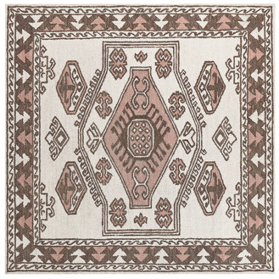 Wool Area Rug 200 x 200 cm Multicolour TOMARZA