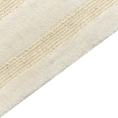 Wool Area Rug 300 x 400 cm Beige ABEGUM