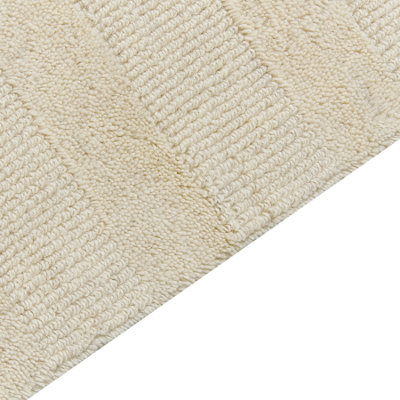 Wool Area Rug 300 x 400 cm Beige MASTUNG