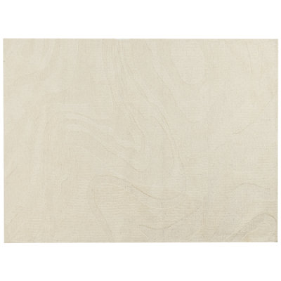 Wool Area Rug 300 x 400 cm Beige SASNAK