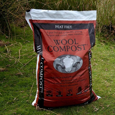 Wool Compost 30 Litres (20 Bags) Peat-Free
