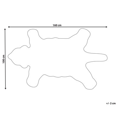 Wool Kids Rug Polar Bear 100 x 160 cm White TAQQIQ
