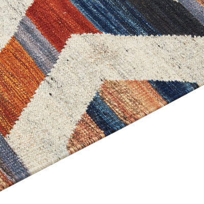 Wool Kilim Area Rug 200 x 300 cm Multicolour MRGASHAT