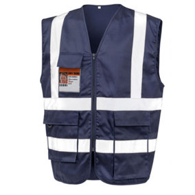 WORK-GUARD by Result Unisex Adult Heavy Duty Security Vest