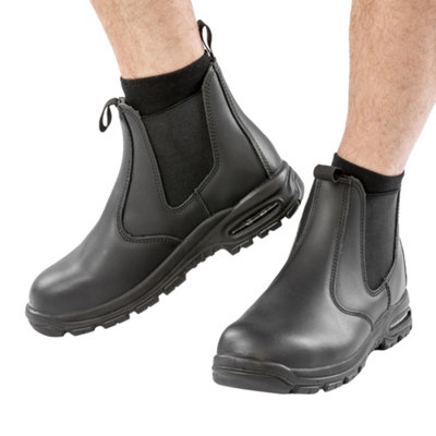 WORK-GUARD by Result Unisex Adult Kane Leather Safety Dealer Boots Black (12 UK) - 4
