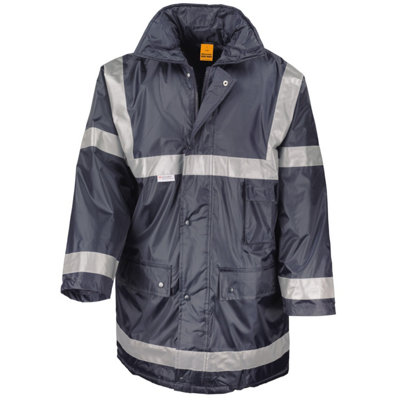 WORK-GUARD by Result Unisex Adult Management Reflective Coat