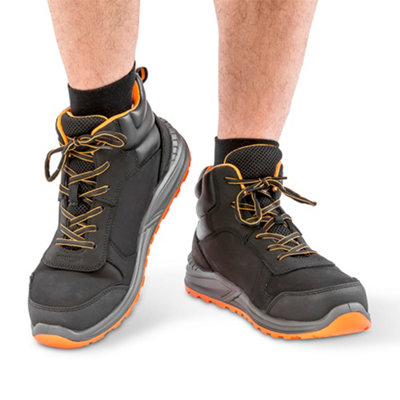 WORK-GUARD by Result Unisex Adult Stirling Safety Boots Black/Grey (11 UK)