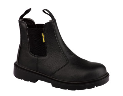 Workforce Dealer Safety Boot Black Size 8