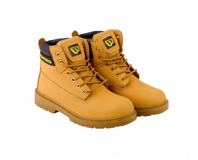 Workforce Honey Leather Comfort Safety Boots