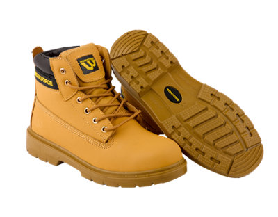 Workforce Honey Leather Comfort Safety Boots
