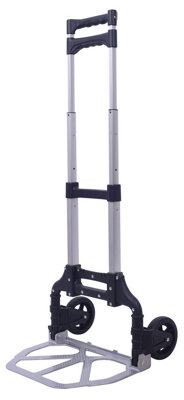 Workhorse Medium Duty Mini Compact Folding Aluminium Sack Truck - 4