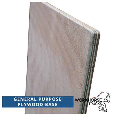 Workhorse Trucks General Purpose Platform Truck with Plywood Base - 5