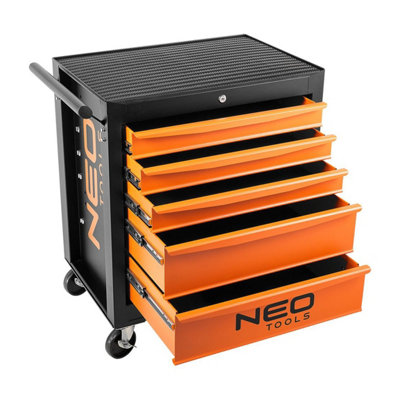 Workshop Cabinet5 Drawers + 117 Tools NEO TOOLS