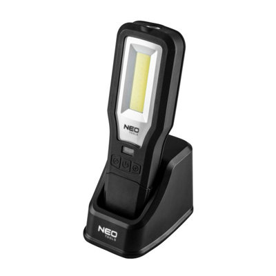 Workshop Lamp 550Lm Cob LED Base & Charger NEO TOOLS