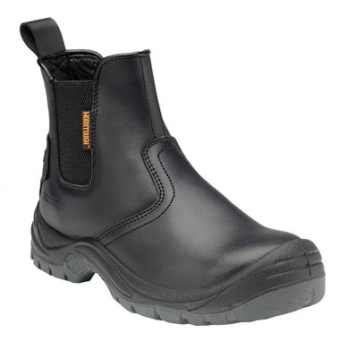 Worktough 812SM Safety Dealer Work Boots Black - Size 10