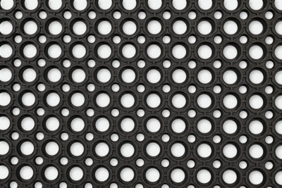 Workzone 91 x 594cm Black - Anti Fatigue Workshop Anti Slip Floor Mat