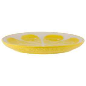 World Foods Round Lemon Platter 28cm