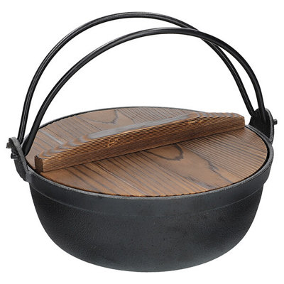 World Of Flavours Cast Iron Japanese Cooking Pot 21cm