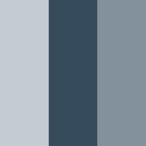 World of Wallpaper Stripe Wallpaper Soft Blue/Navy/Denim AF0021