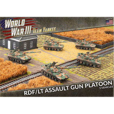 World War III: Team Yankee - RDF/LT Gun Platoon (x5) - Brand New and Sealed