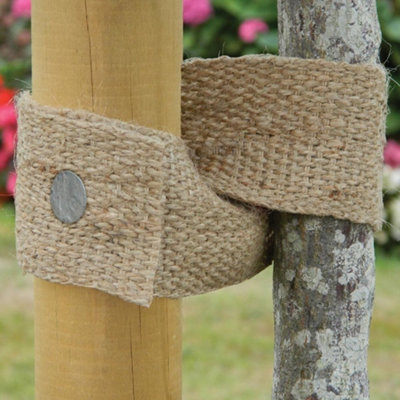 Worth Gardening by Garland Natural Strong Jute Loose Webbing Tree Tie ...