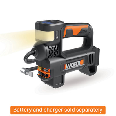 WORX 20V Cordless Inflator (BARE TOOL) WX092.9