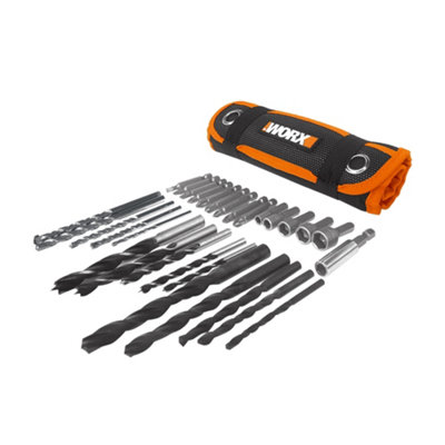 Worx 30 Piece Drill and Accessories Set WA1108