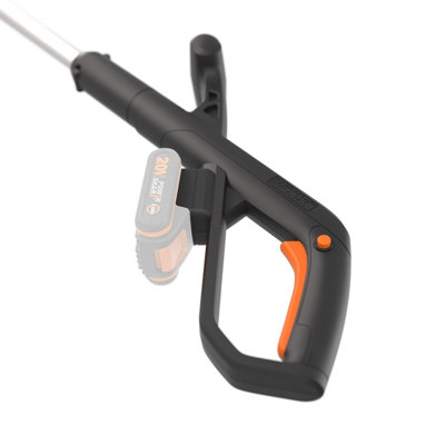 WORX WG157E.9 20V Cordless 25cm Grass Trimmer (BARE TOOL) - 5