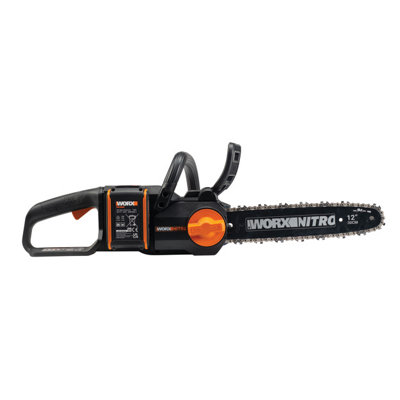 WORX WG350E 20V Cordless 30cm Chainsaw Brushless with 4.0AH Battery and Charger - 3