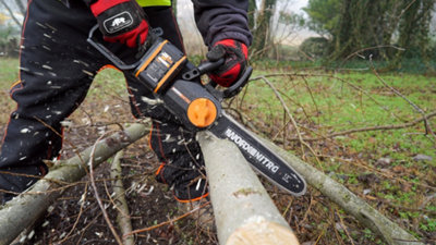 WORX WG350E.9 20V Cordless 30cm Brushless Chainsaw (BARE TOOL) - 6