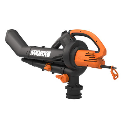 WORX WG505E 3000W Trivac 3 In 1 Corded Leaf Blower Mulcher and