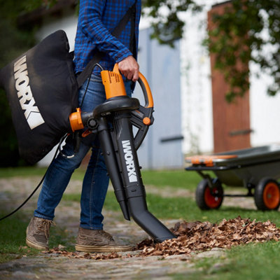 WORX WG505E 3000W Trivac 3-In-1 Corded Leaf Blower - 8