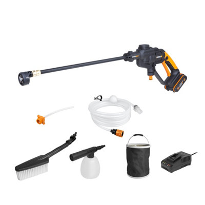 WORX WG620E.2 20V Hydroshot Pressure Cleaner with Kit DIY at B Q